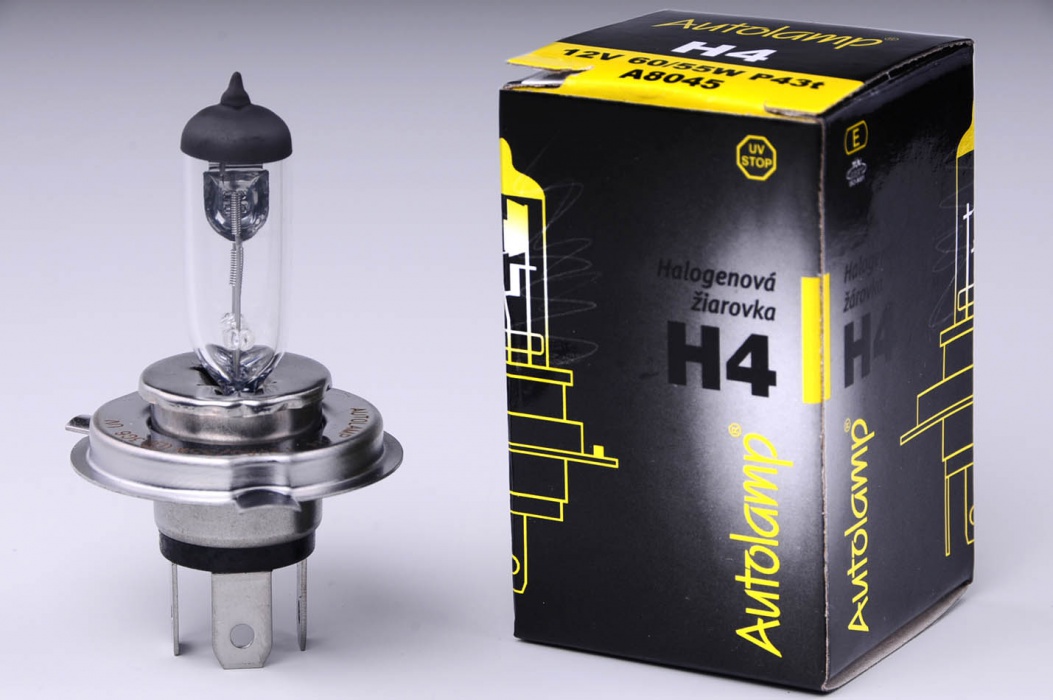 žárovka AUTOLAMP H4 12V 60/55W P43t