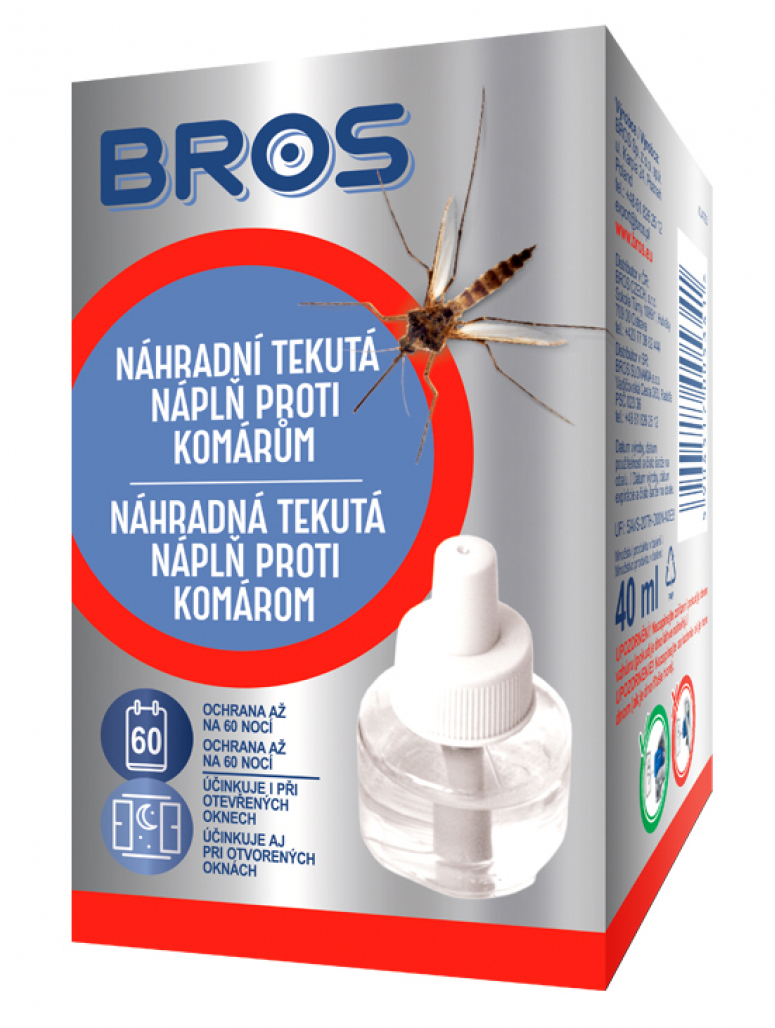 BROS - náplň odpuzovače komárů