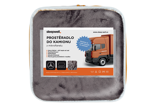 Prostěradlo mikroflanel MERCEDES MP III.